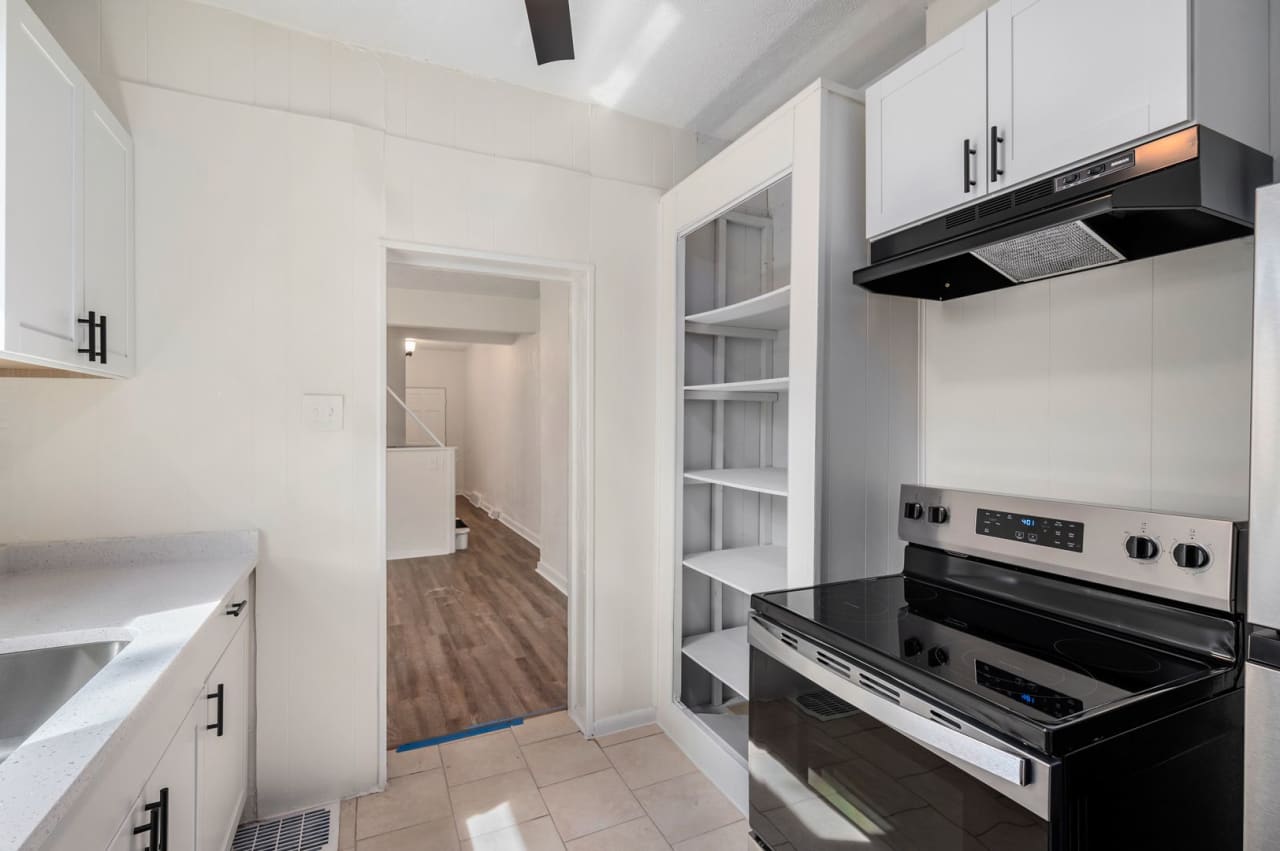 3 bed 1 bath - newly updated, central air, laundry.