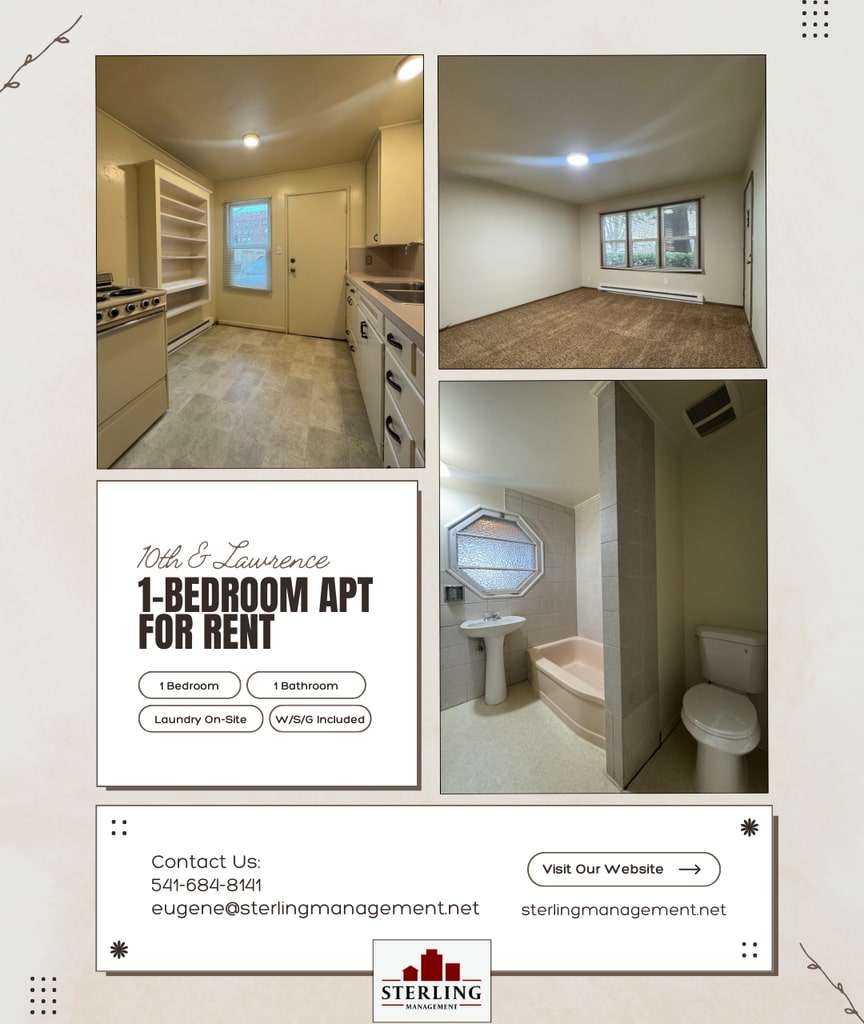 (PEA) 1014 Lawrence St. - 1 bed/bath