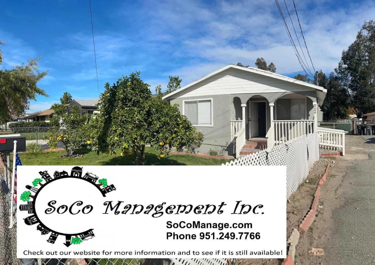 Cute 3 Bedroom / 2 Bath San Jacinto Home with Solar