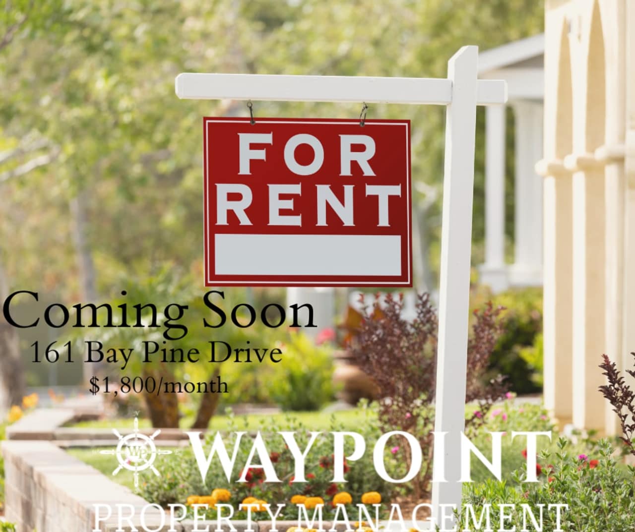 COMING SOON – 3 Bed, 2 Bath for $1,800/Month!