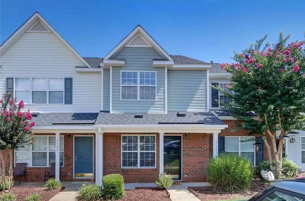 Amazing 2 bedroom 2.5 bathroom townhouse in NW Greensboro Keswick Place. Lawn care included.