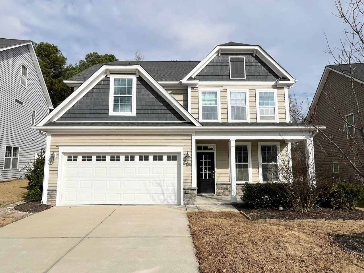 Fantastic 4BD, 2.5BA Home Near Downtown Fuquay-Varina with HOA Amenities, Bonus Office and 2-Car Garage