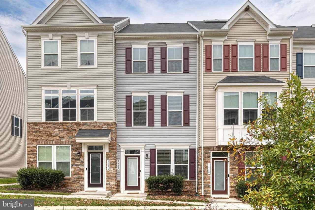 Well maintained three-story garage 2 bed 2.5 bath townhome in private Hanover community
