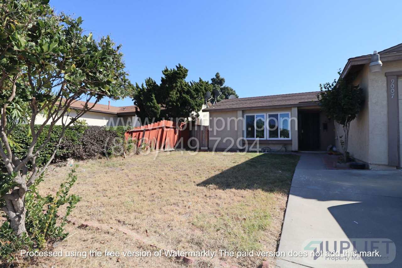 4 bed, 2 Bath Home With Fenced Yard and attached 2 Car Garage