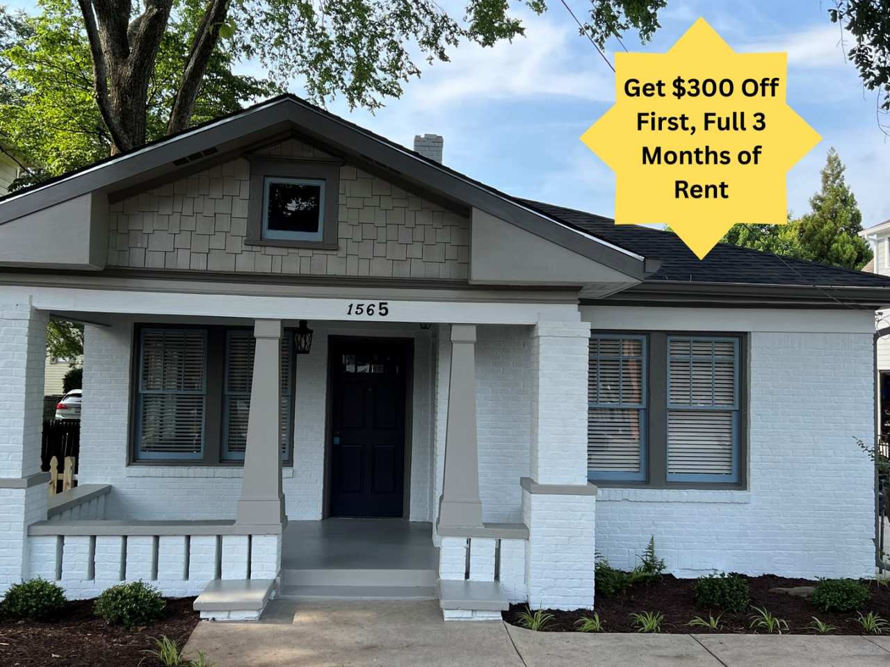 **GET $300 OFF FIRST, FULL 3 MONTHS OF RENT**1565 Walker Ave Unit B: 1BD, 1BA Duplex Unit Located Next Door to Woodward Campus! Water  Trash  Lawncare Included! AVAILABLE JAN. 2026!