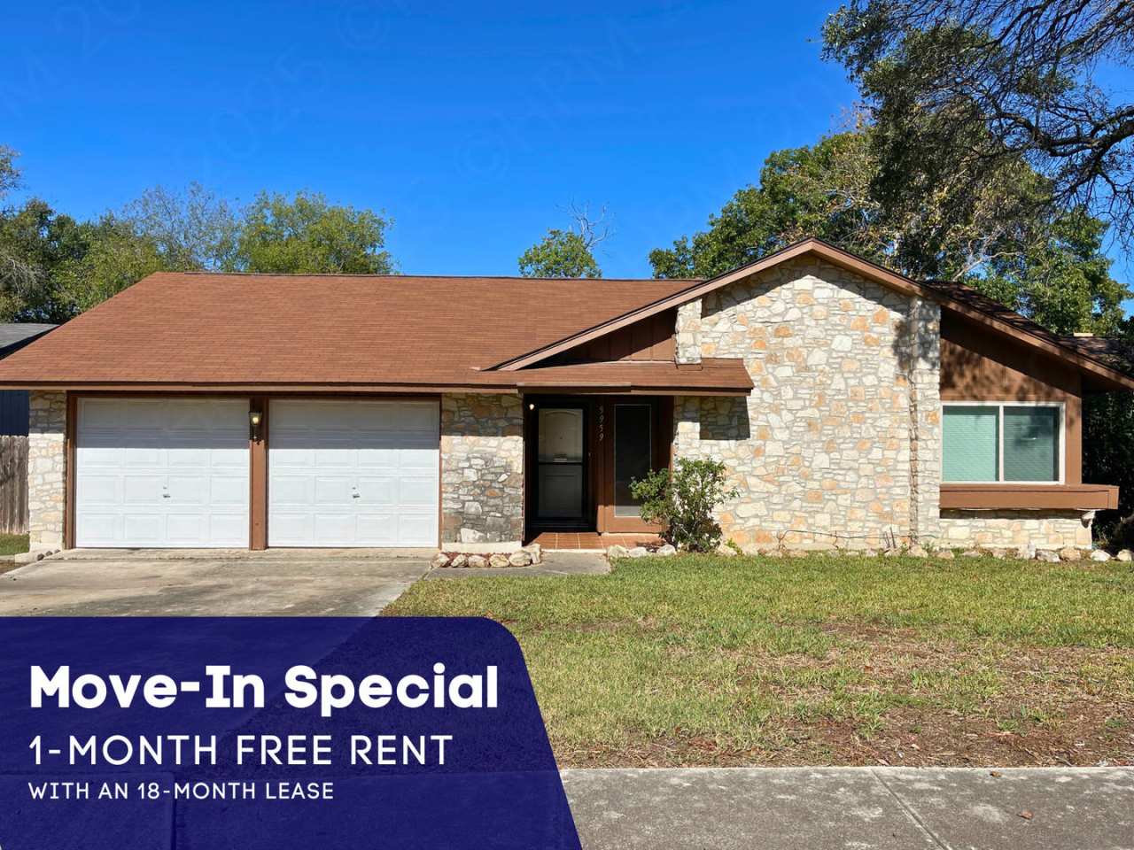 Move-In Special. 1 Month Free at 5959 Oak Run St.
