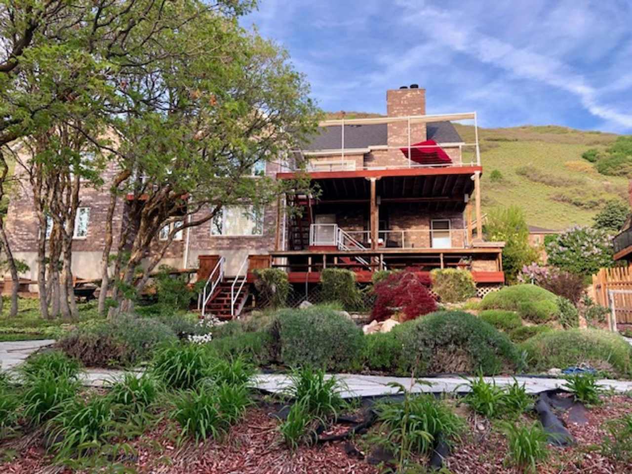 Beautifully furnished home high on the East bench with the best views possible