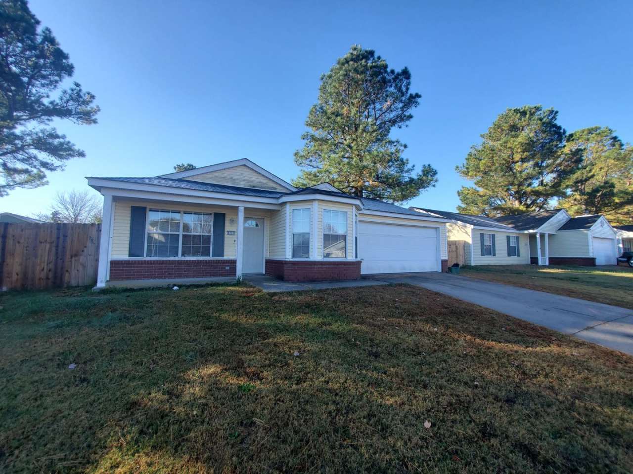 Nice 3 bedroom 2 bath home with fenced in yard