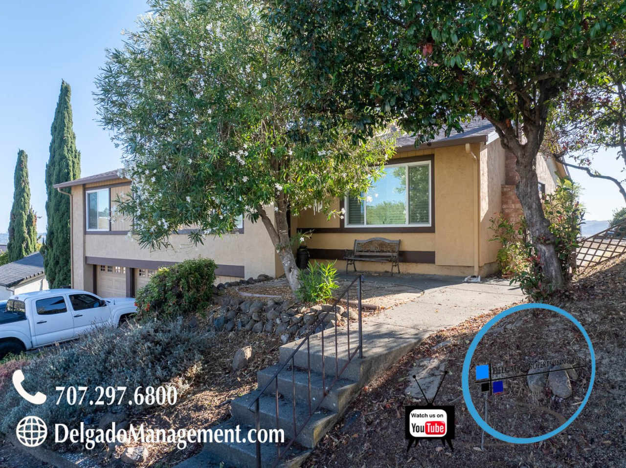 Benicia! Large home located with commanding hilltop view of the Carquinez Strait