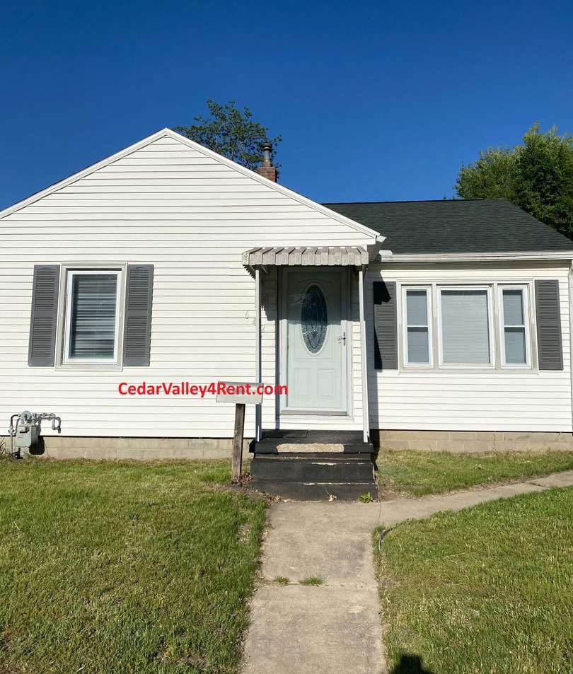 2 Bedroom 1 Bath Home with 2 single stall detached garages