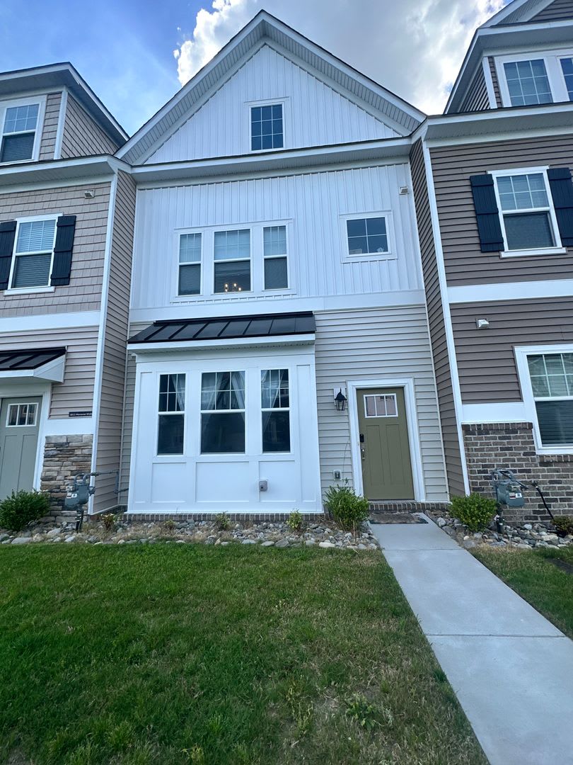 New construction 3 bedroom, 3.5 bathroom condo available for rent. Grassfield HS district.