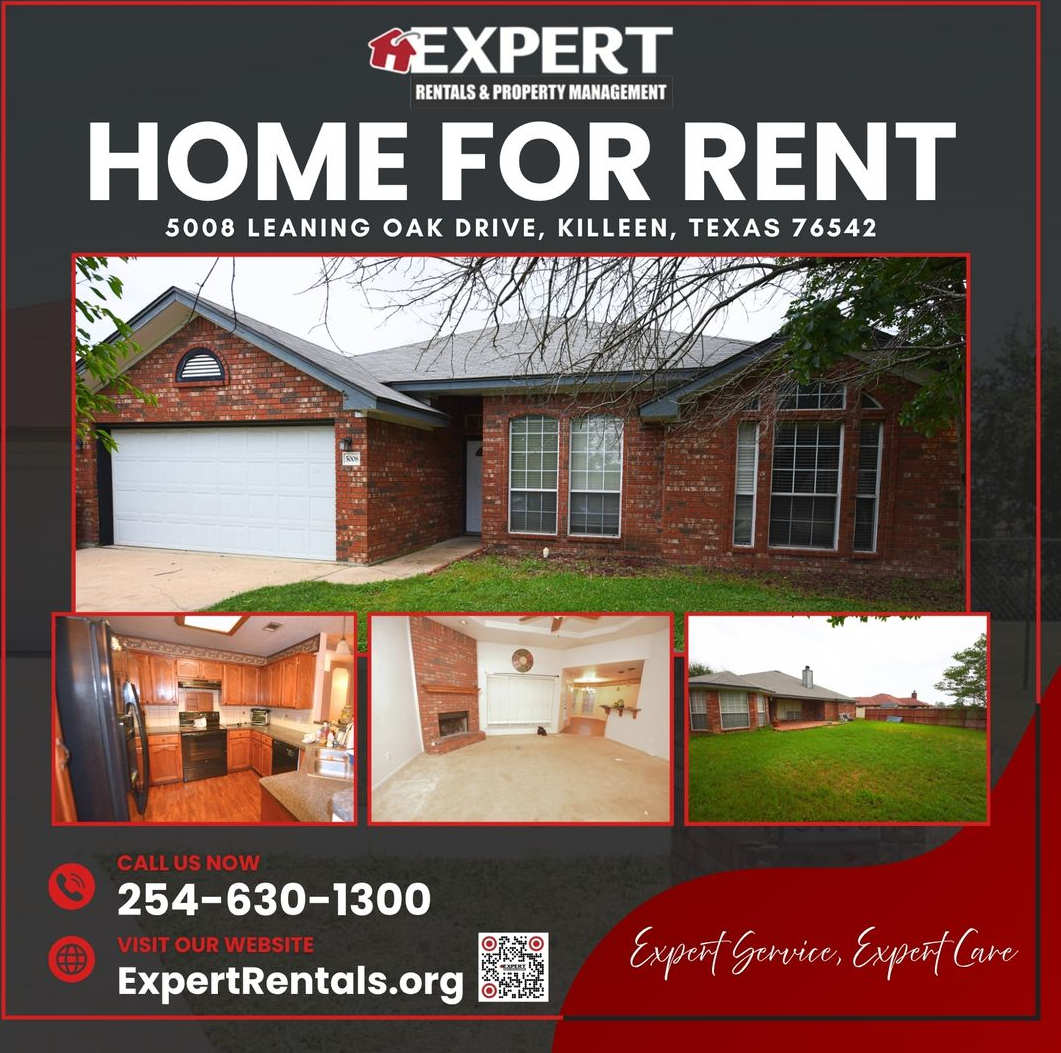 Spacious 3-Bed with Office  Cozy Fireplace!