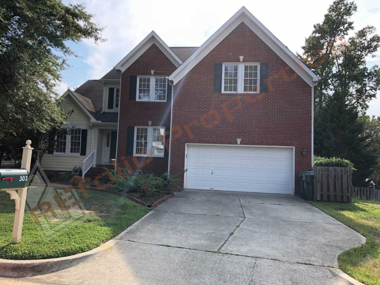 Elegant 4 Bedroom 2.5 Bath House w/ Primary Suite on 1st Floor + a Fenced-in Backyard @ Park Village, Cary, Available Feb 7th!