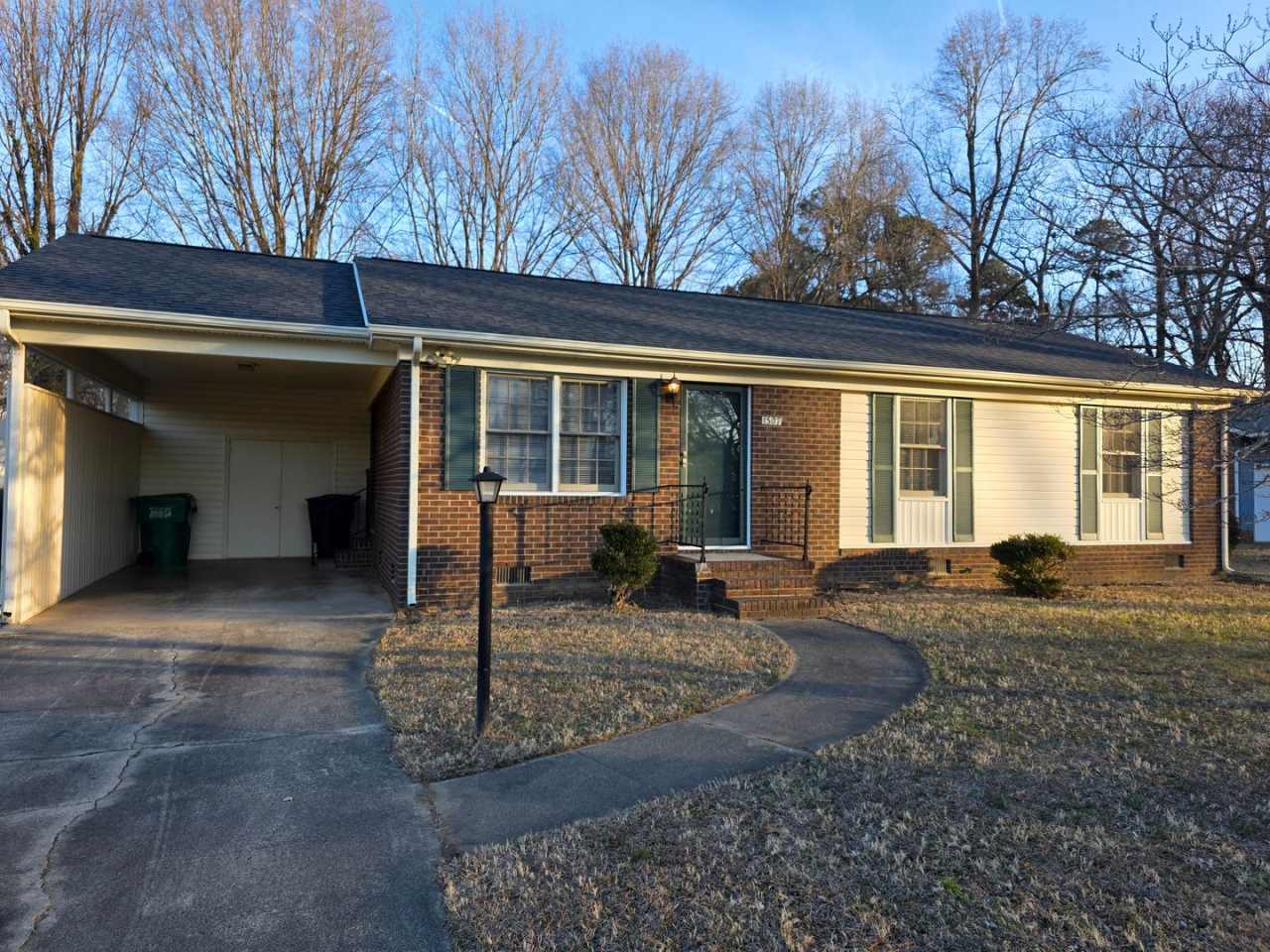 3 BR with Den  Carport!