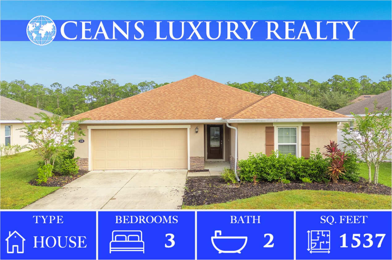 3/2 Split Plan Home in Cypress Place