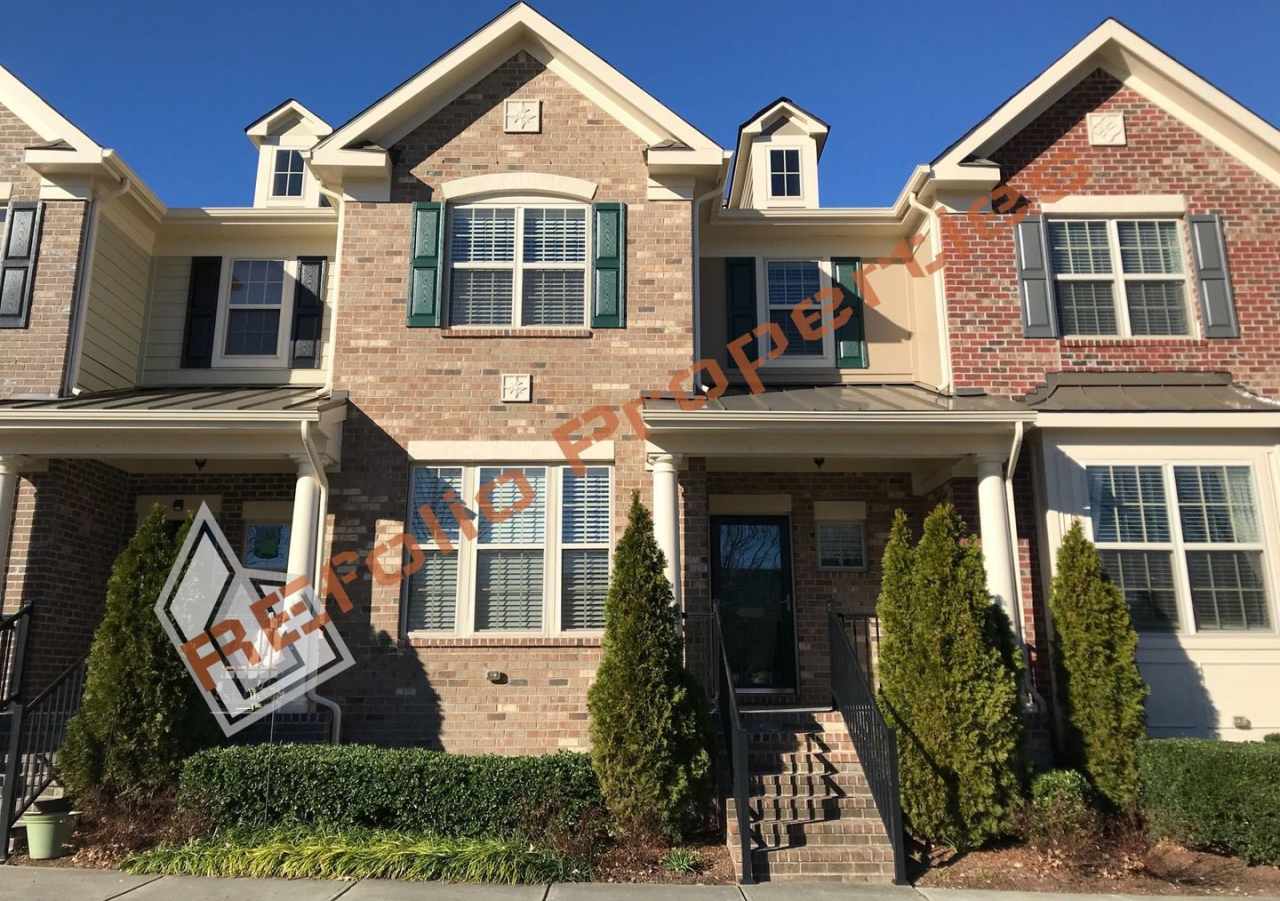 Great Location! Elegant 3 Story 4 Bedroom Townhome w/2 Car Garage @The Enclaves at the Stone Creek, Cary, Available July 8!