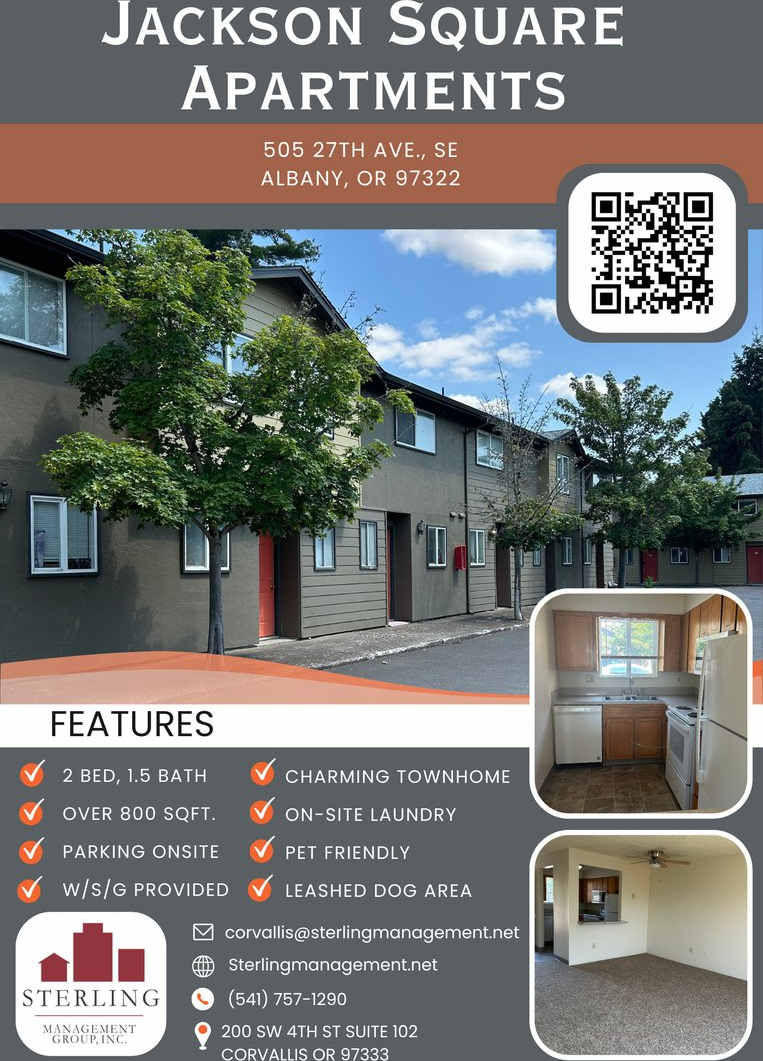 (749) Jackson Square - 2 Bedroom / 1.5 Bathroom – Albany