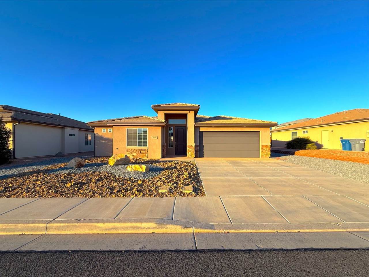 3 bed, 2 bath home with 2 car garage