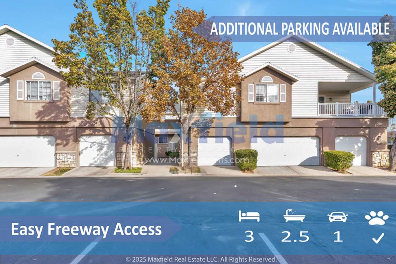 3 BD 2 BA 1 GAR Townhouse - Taylorsville Utah