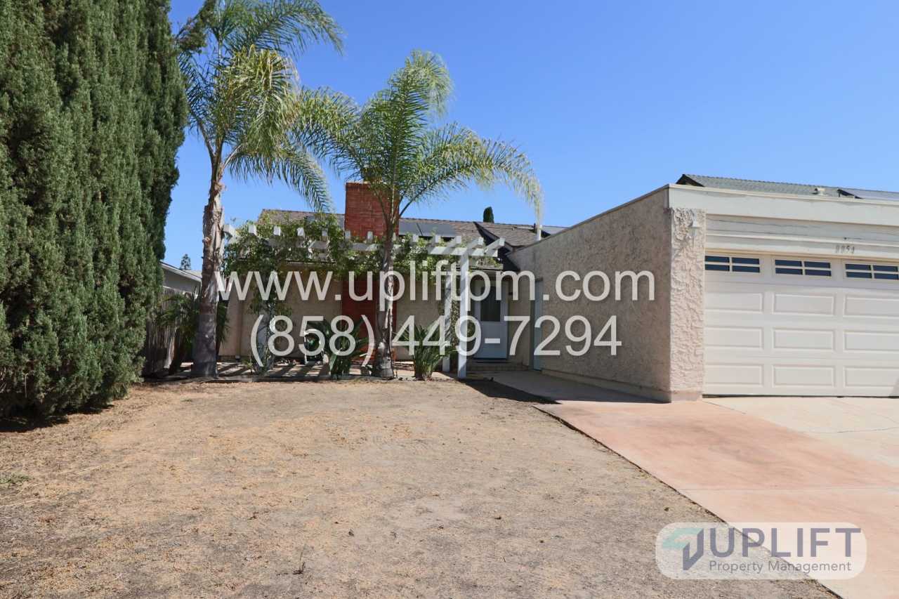 3 bed 2 bath House With Solar And Community Pool In Mira Mesa