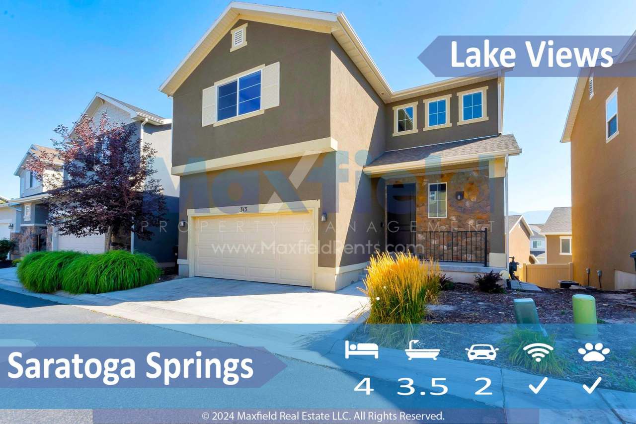 Lake Views - LARGE Saratoga Springs Pet Friendly Home with Views