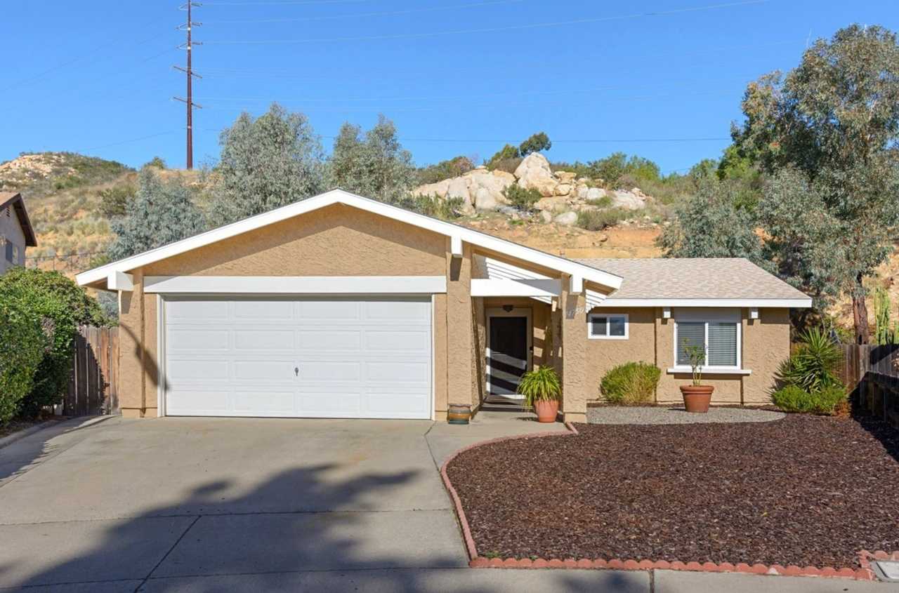 Included Solar!! Beautiful 3 Bed, 2 Bath House with two backyards in Award Winning Poway School District!