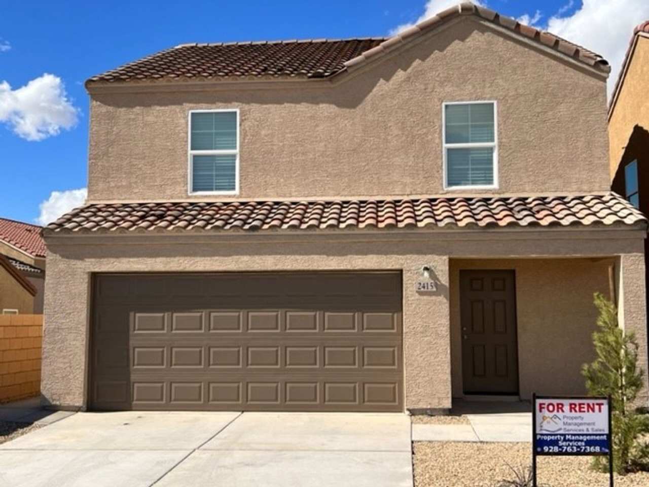 3br 2Ba 2-Story Brand new Home with fenced yard and garage Near Golf Course