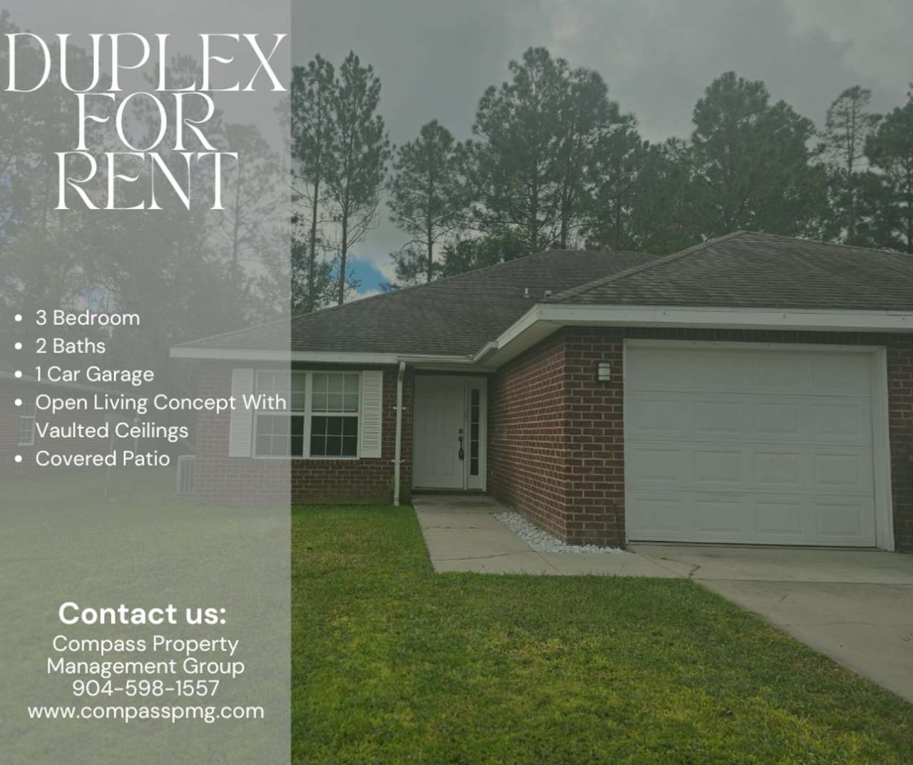 No Rent Due till January 2026! 3 Bedroom 2 Bathroom Rental Lake City