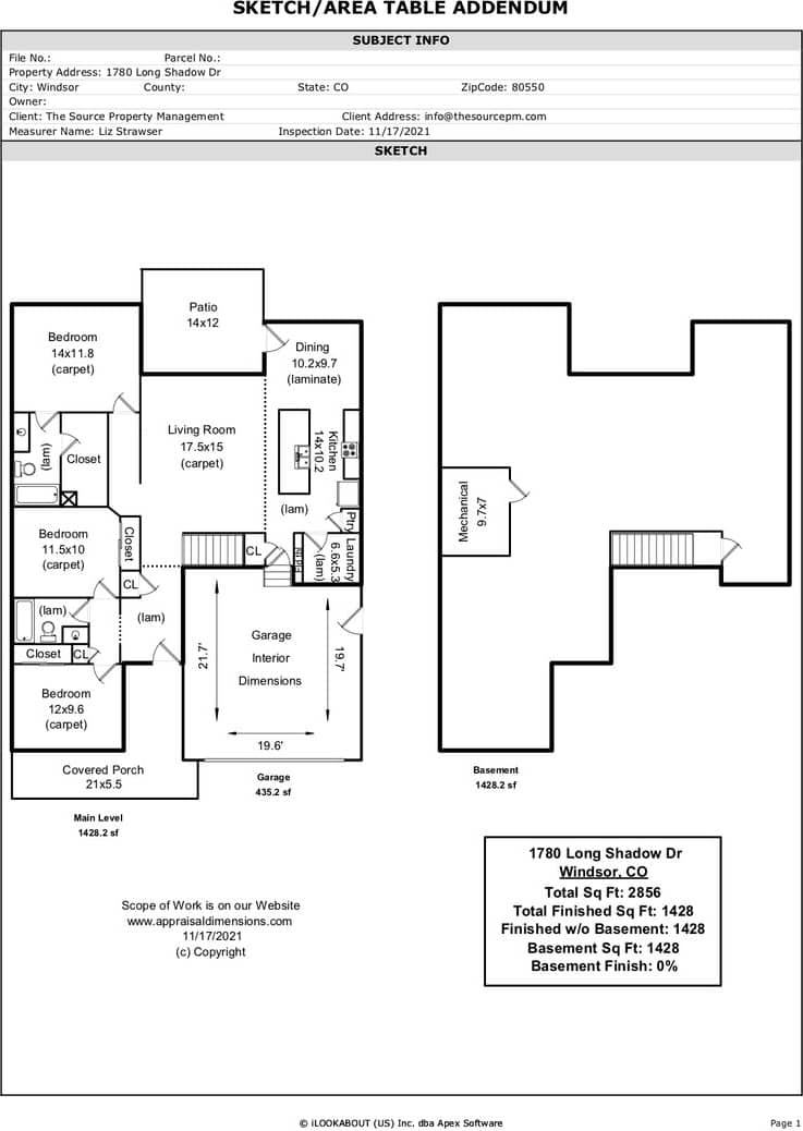 3 Bedroom 2 Bath in Raindance