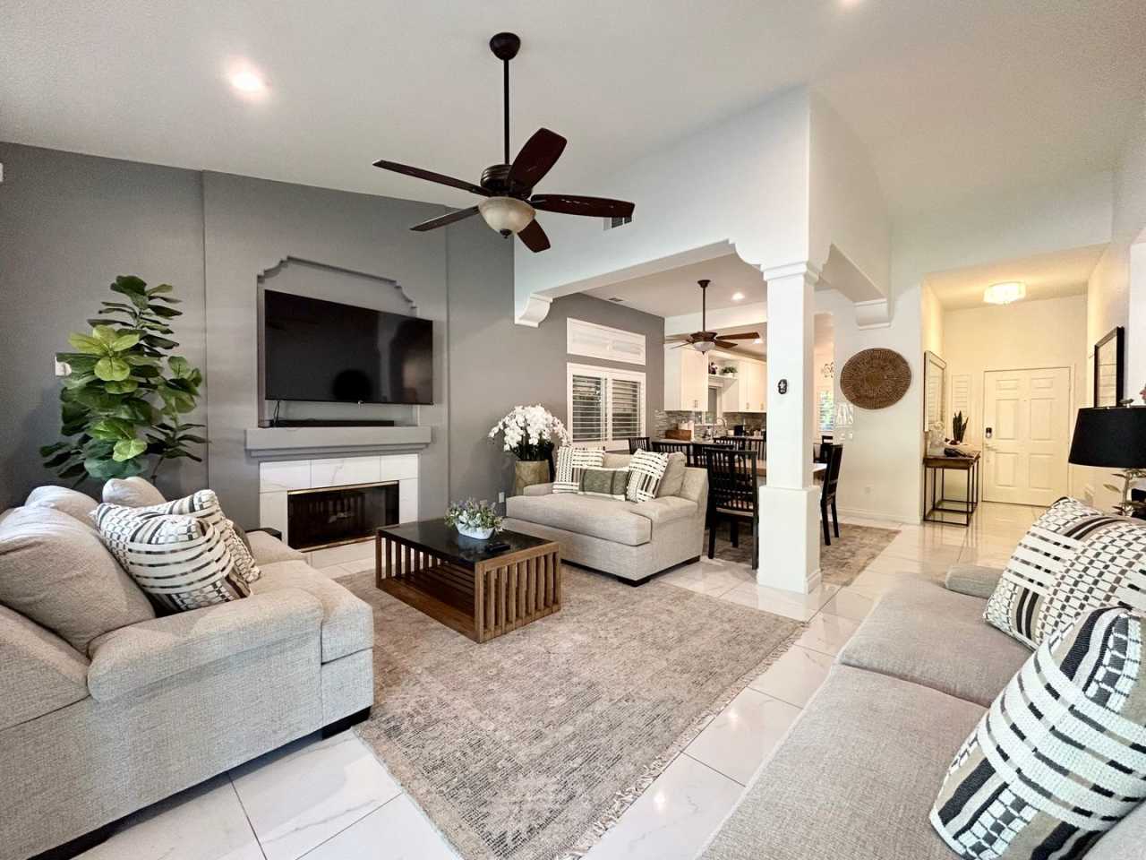 AVAILABLE NOW! GORGEOUS 3 Bedroom 2 Bathroom Furnished Pool Home in Indio!