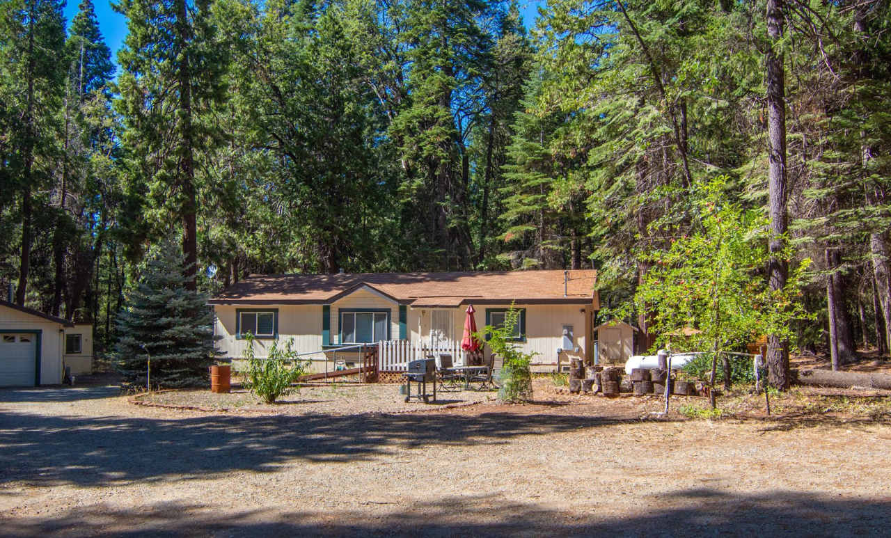 Furnished Shingletown Home with Horse Corral, Huge Fenced Back Yard and Chicken Coop!