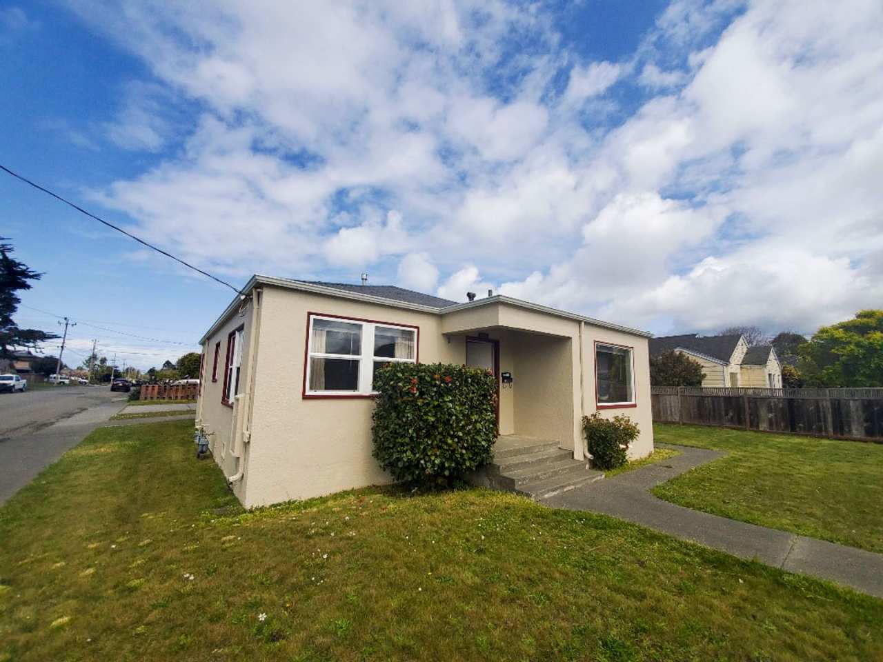 2-bedroom home features over-sized garage!