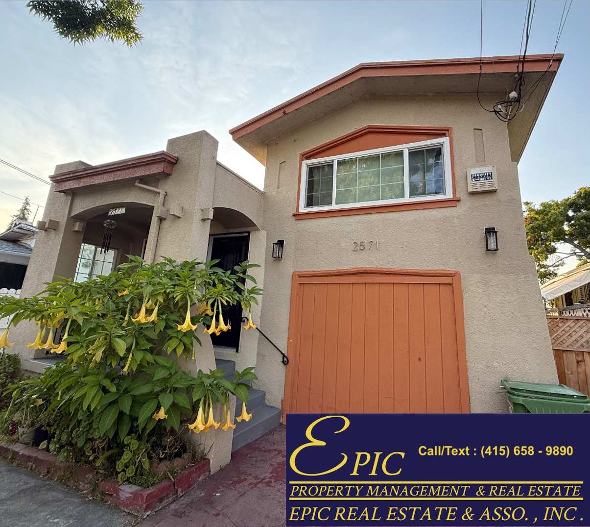 EPIC REA: Charming 2 Bed/ 1 Bath Home in Oakland’s Foothill Neighboorhood