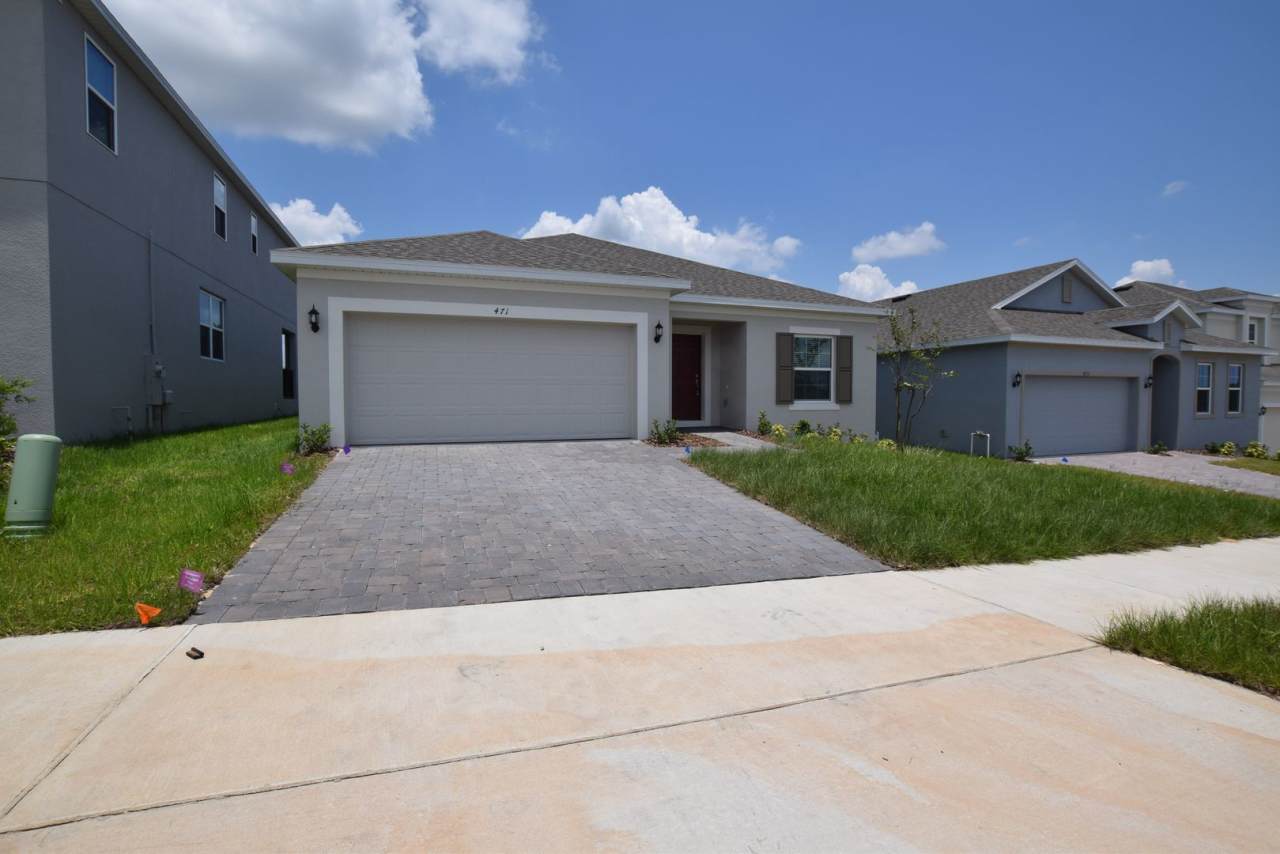 Newer home 4 bedroom 3 bath, 2 car Garage House for rent at 471 Ironside Trail Dr, Groveland, FL 34836,