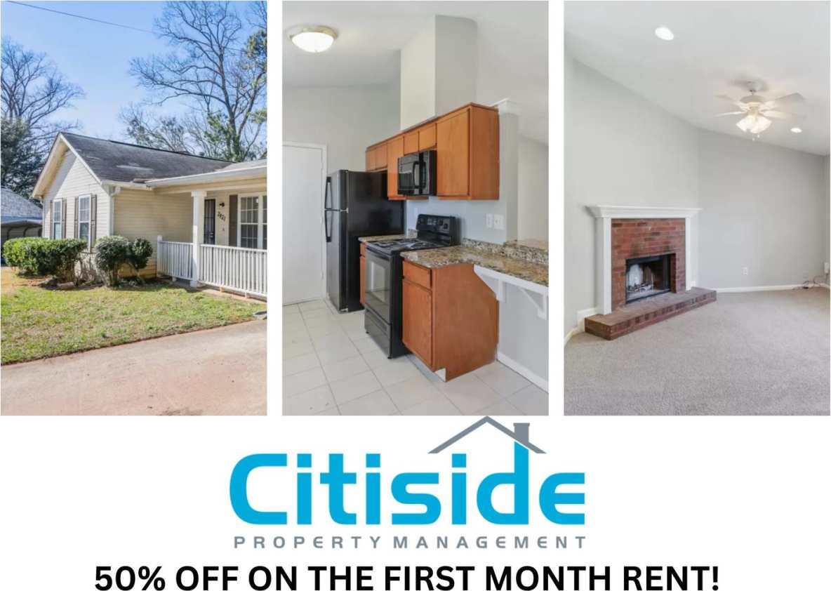 3 bed 2 bath in Decatur! ***50% off on the first month rent***