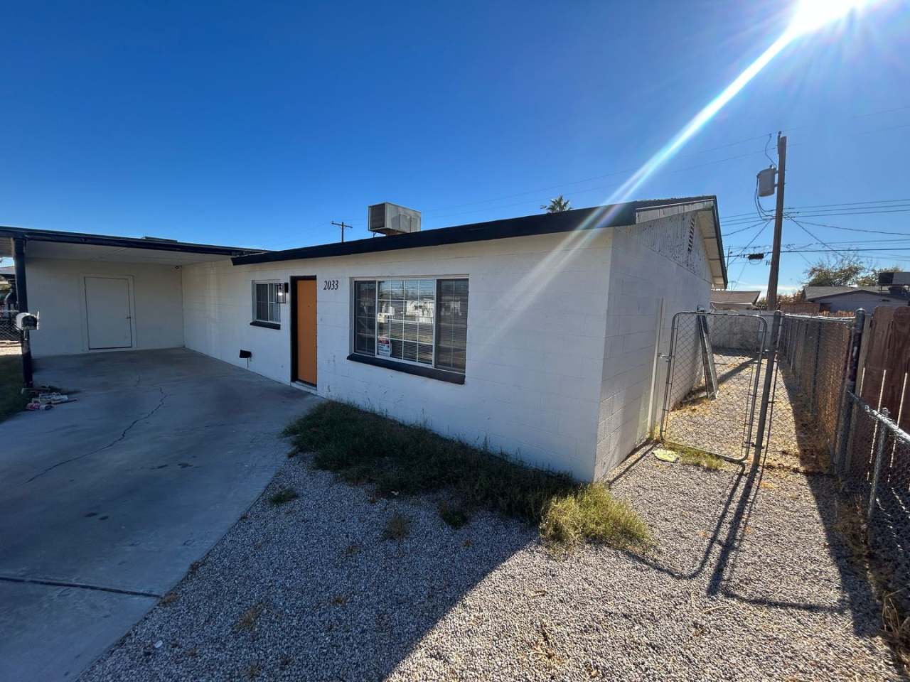 Single story home recently remodeled and centrally located.
