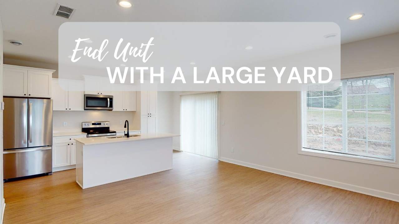 3 Bedroom End Unit