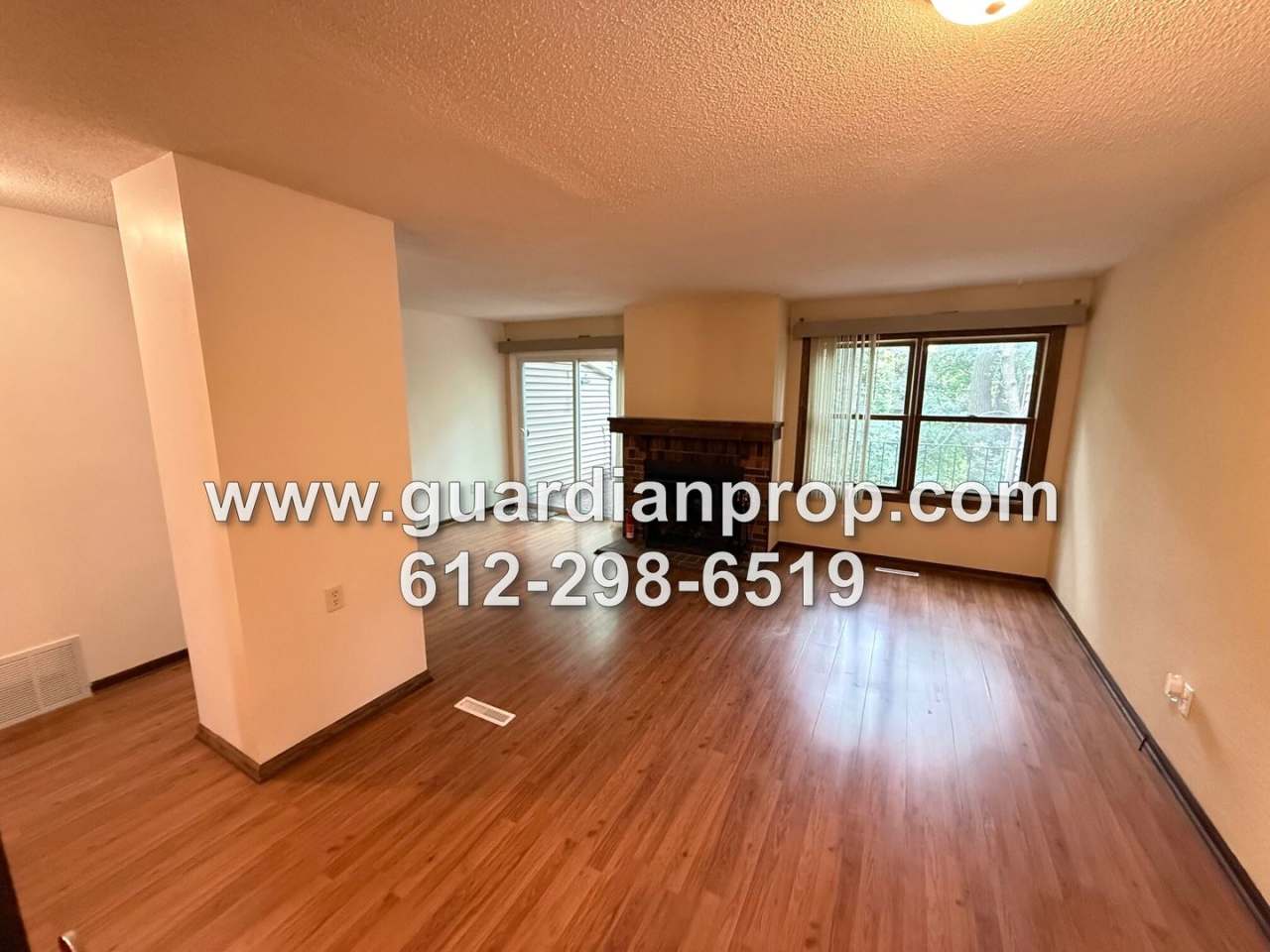 Townhouse Overlooking Pond Available Now, Lower Family Room, Balcony, Central A/C