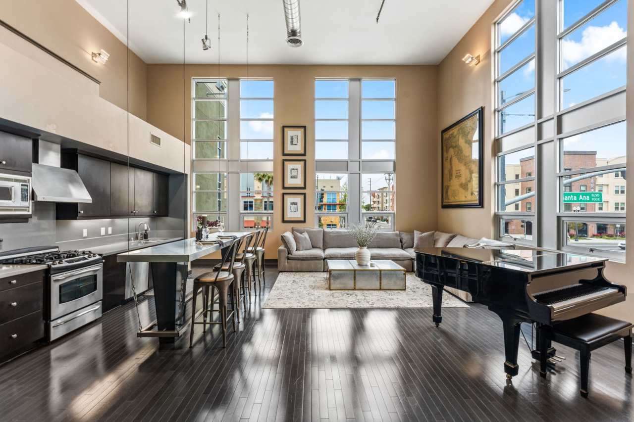 MOVE IN READY Fully Furnished **Gorgeous state of the art Smart Home Ready 2bed/3ba RESIDENTIAL unique 3 story Santiago Street Lofts *Exceptional Urban~Style Work/Home Corner End Unit Townhome*