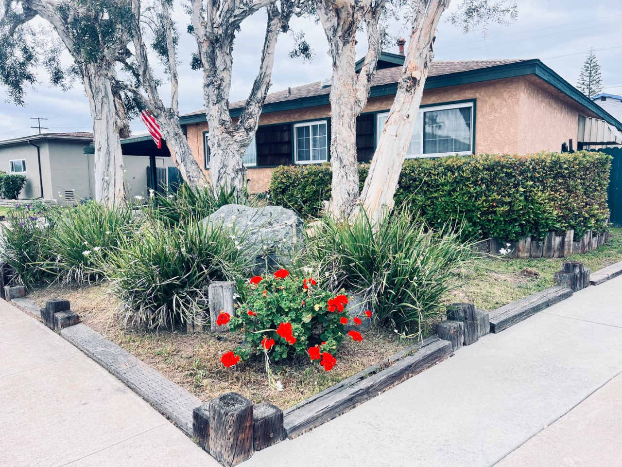 El Cajon three bed two bath home recently updated