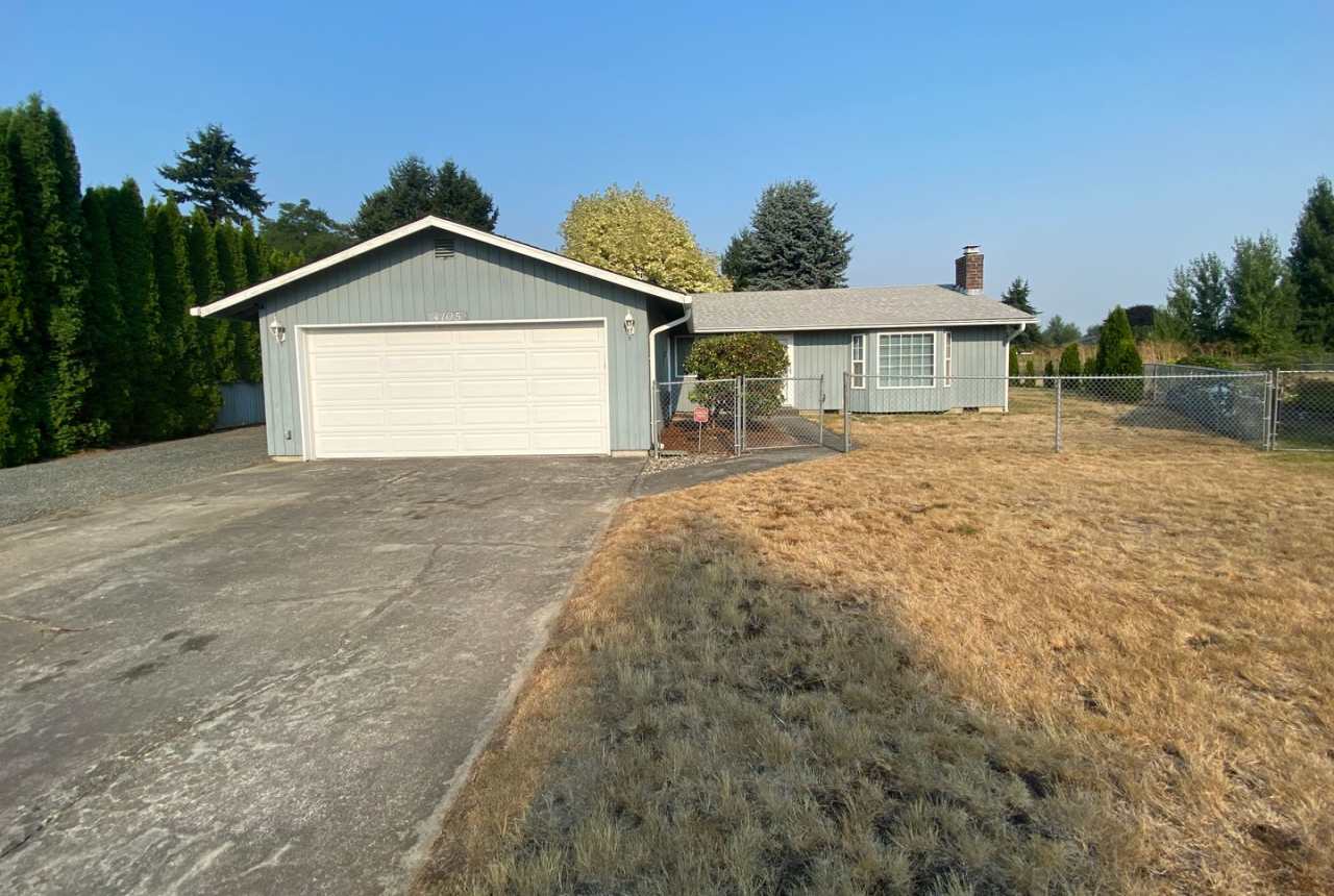 Rambler Fenced Backyard