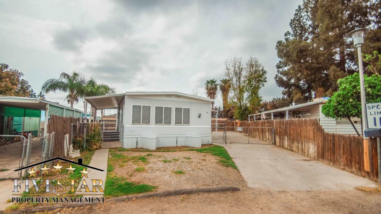 Manufacture Home for Rent on 1500 Pacheco Road # 24