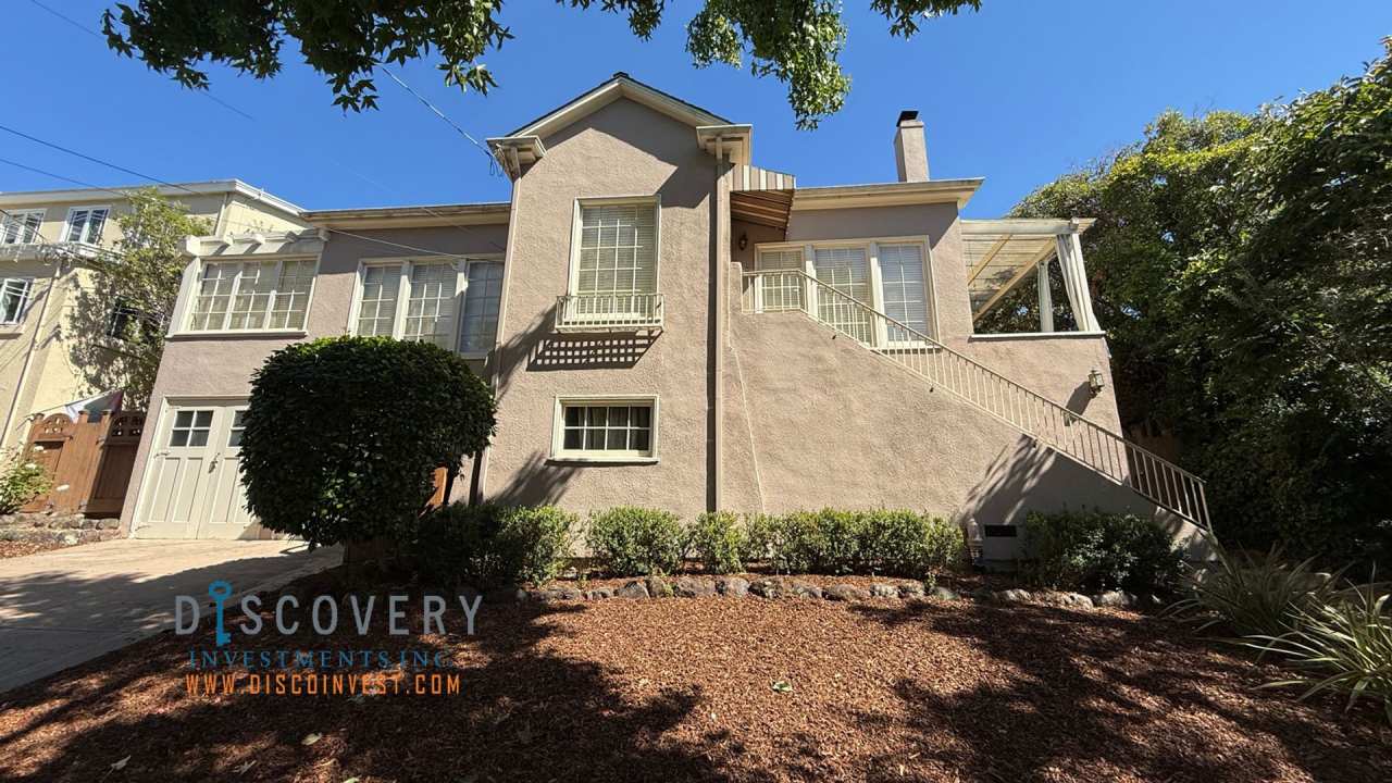 Elegant Piedmont Mediterranean Bungalow Home