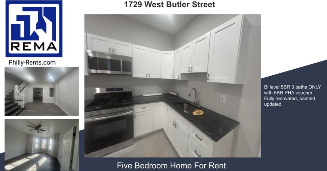 5 Bedroom House - WILL TAKE 4 BEDROOM VOUCHER