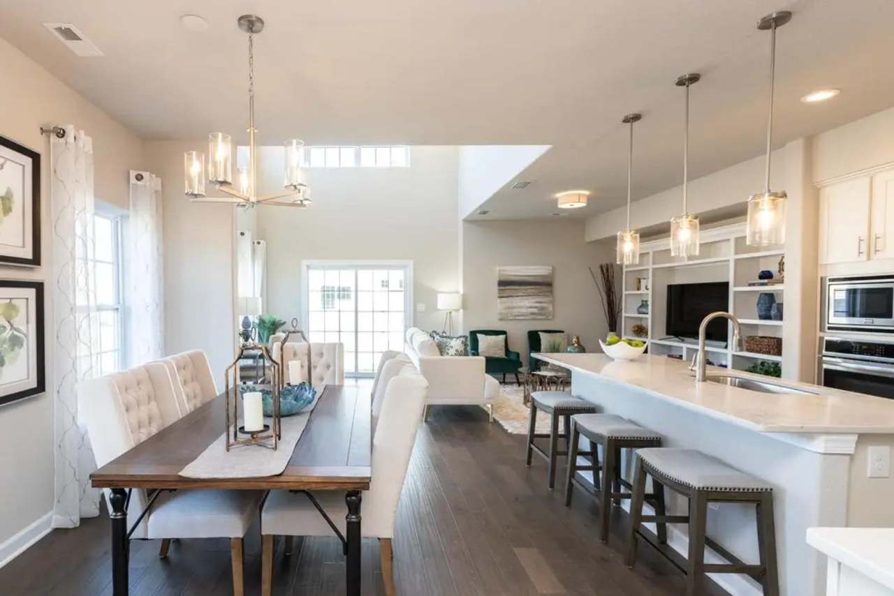 Beautiful model home end unit