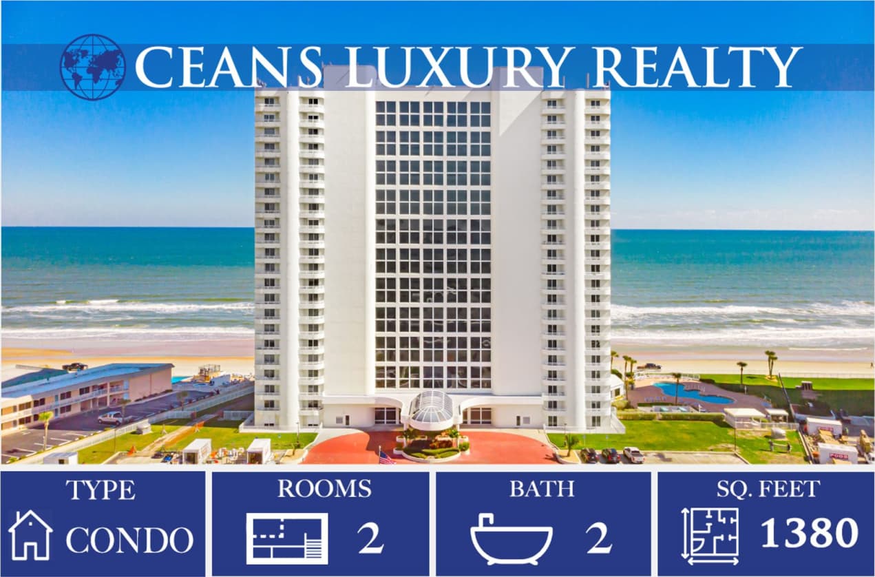 Direct Oceanfront Furnished/Unfurnished Condo with Breathtaking Views from the 19th Floor!