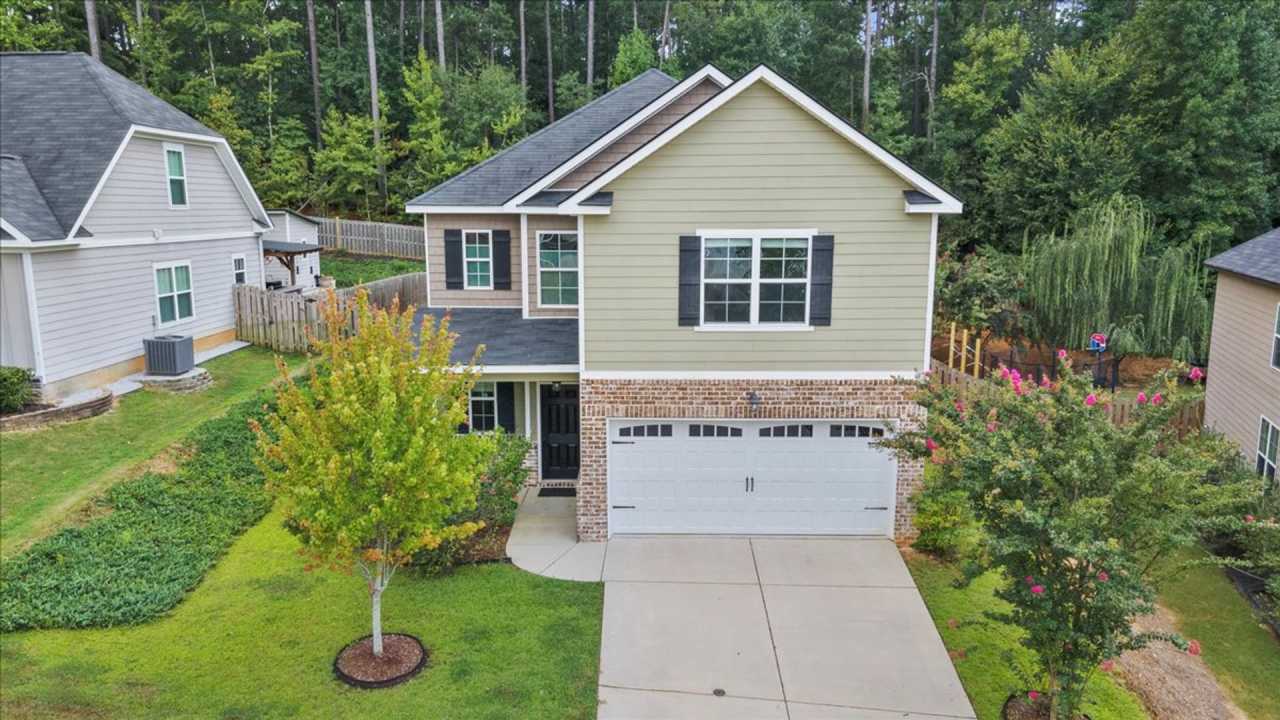 4 Bedroom, 2.5 Bathroom home in Grovetown with fenced yard and 2-car garage