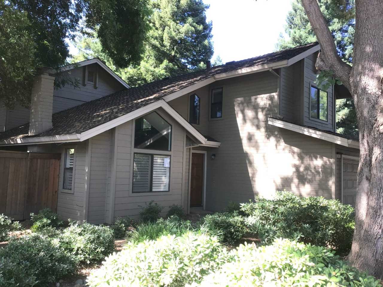 Gated community along American River Drive