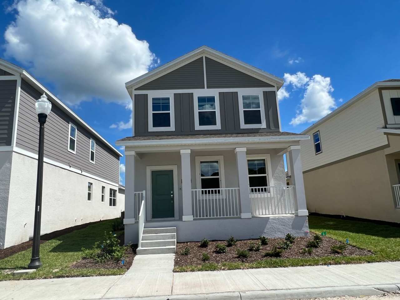 Nearly New 4 bedroom 2.5 bath St. Cloud home features SOLAR PANELS, Stainless Appliances, and Quartz Counters!