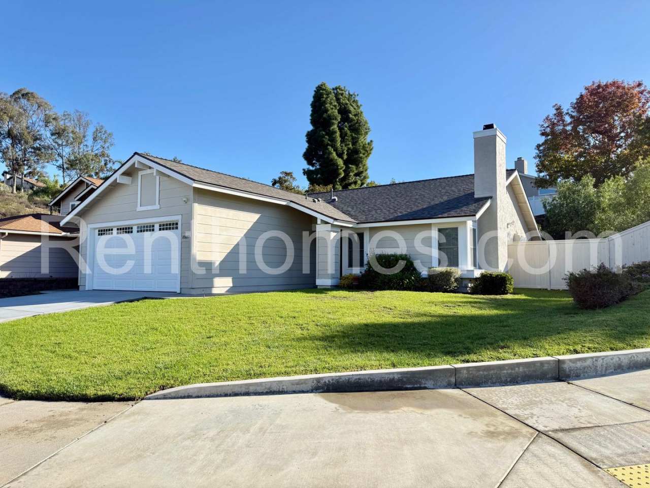 Scripps Ranch, 10807 Woodstream Pt, Corner Lot, LVP Floors, AC, Fireplace, 2 Car Garage with Opener.